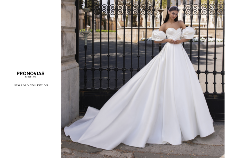 catalogo pronovias 2020- gentile wedding